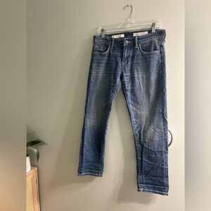 Pilcro & the Letterpress Jeans HYPHEN Boyfriend Low Rise Women